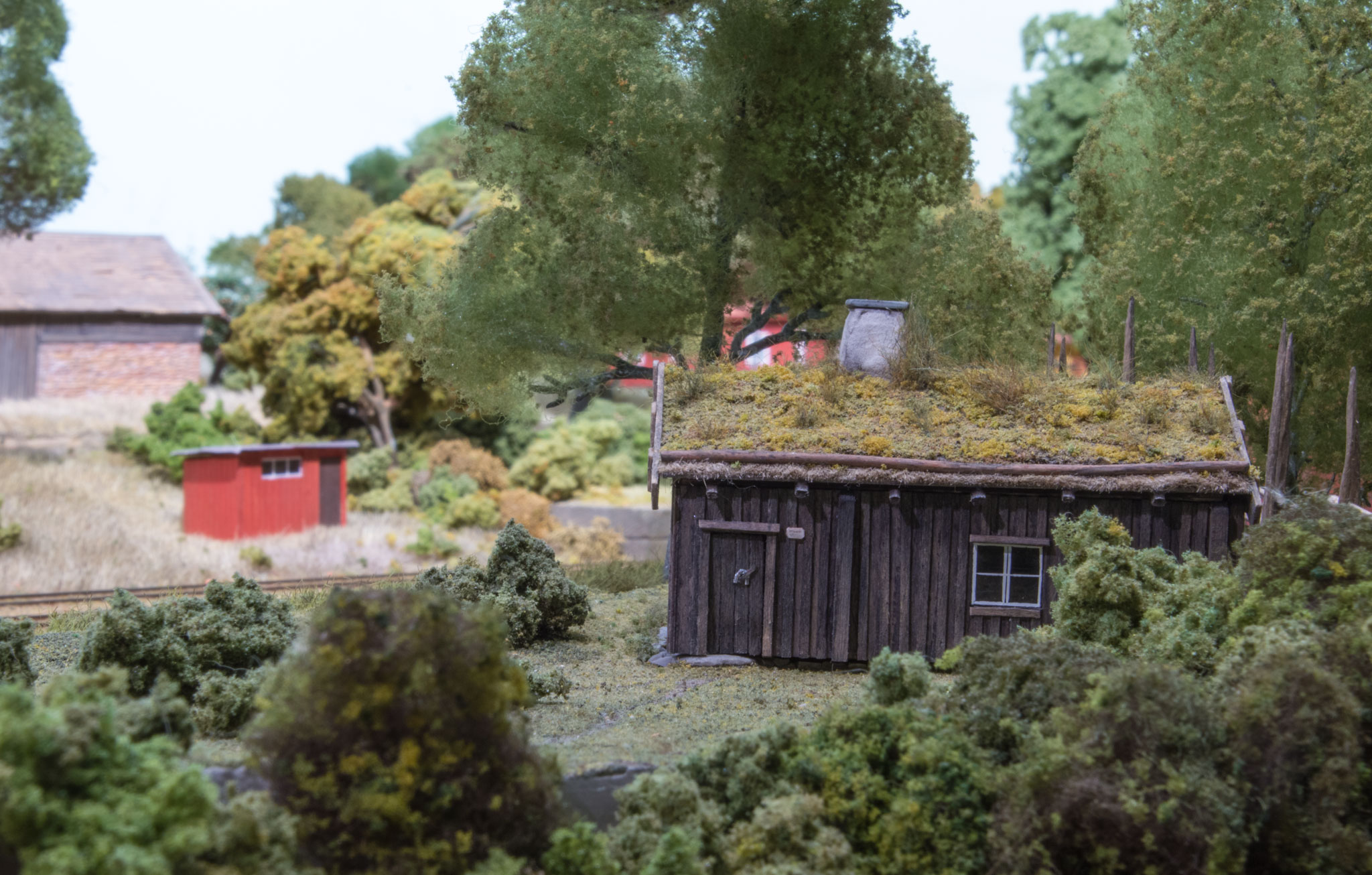 Simpel hytte udenfor Kvarstad